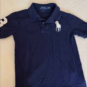 Polo by Ralph Lauren Kids Dark Blue Polo Shirt